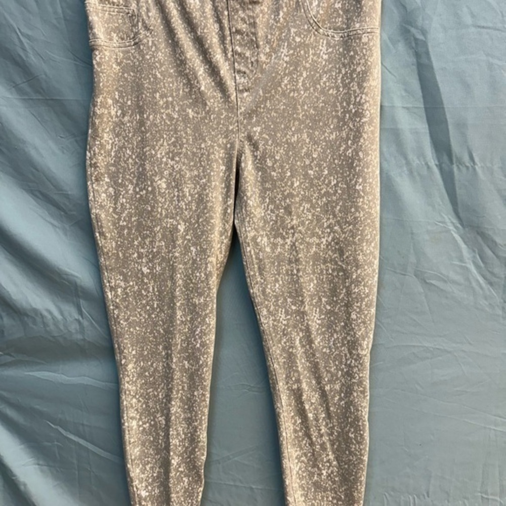 SPANX Gray Jeggings with Elastic Waistband